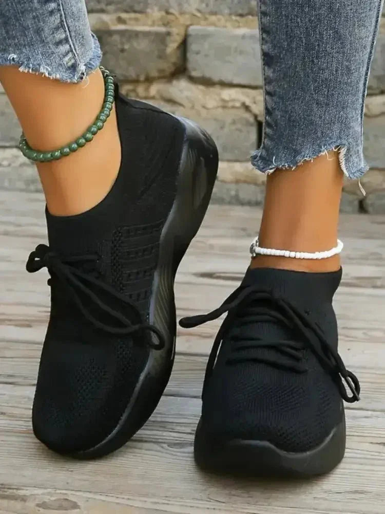 Mesh Round Toe Flat Athletic - Update AvenueTrendsi100600761802890100600761802890Mesh Round Toe Flat AthleticBlack