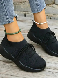 Mesh Round Toe Flat Athletic - Update AvenueTrendsi100600761802890100600761802890Mesh Round Toe Flat AthleticBlack