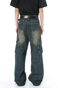 Mid Rise Jeans with Cargo Pockets - Update AvenueTrendsi100400738355588100400738355588Mid Rise Jeans with Cargo PocketsDark