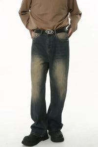 Mid Rise Jeans with Pockets