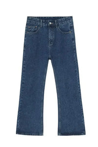 Mid Rise Jeans with Pockets - Update AvenueTrendsi100400760072166100400760072166Mid Rise Jeans with PocketsPeacock Blue