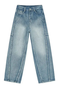 Mid Rise Wide Leg Jeans - Update AvenueTrendsi100400010013503100400010013503Mid Rise Wide Leg JeansMedium