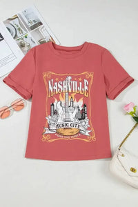 Mineral Nashville Music City Graphic Retro T-Shirt - Update AvenueT-ShirtsTrendsi10010037555958910010037555958997264032 - 4ef7 - 4230 - b212 - 5a4a64fad375 - Max - OriginBurnt Coral