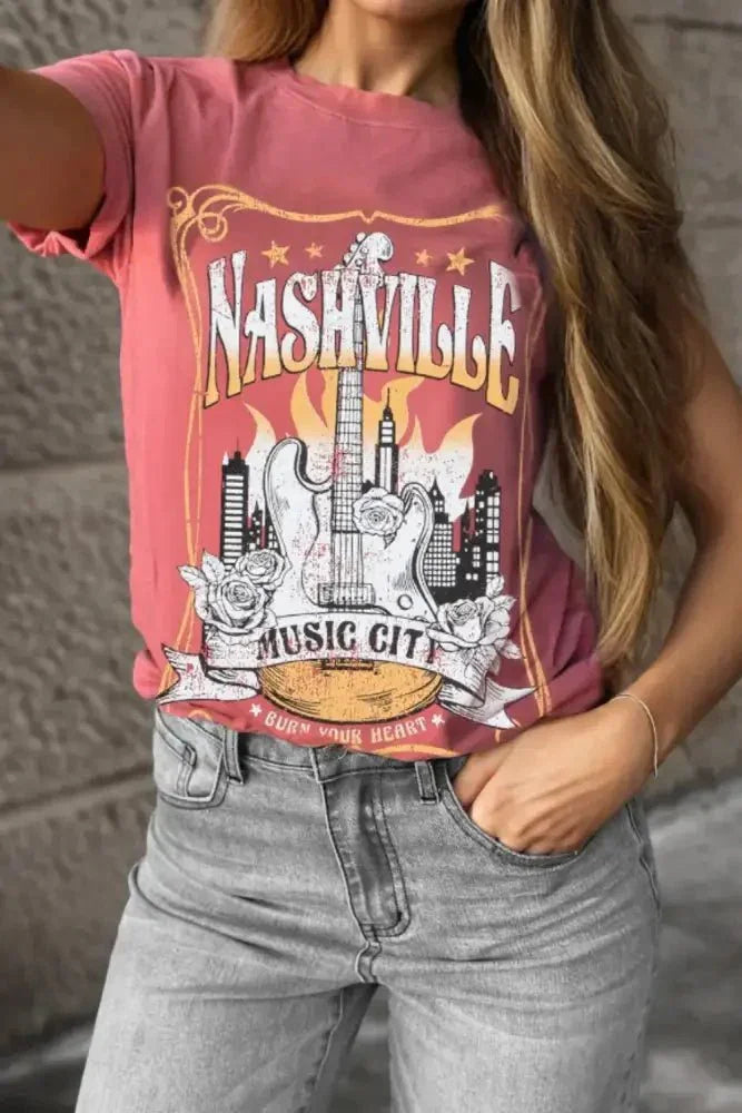 Mineral Nashville Music City Graphic Retro T-Shirt - Update AvenueT-ShirtsTrendsi100100375559589100100375559589b936183f - a982 - 4b42 - bfd9 - 42827385d095 - Max - OriginBurnt Coral