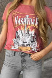 Mineral Nashville Music City Graphic Retro T-Shirt - Update AvenueT-ShirtsTrendsi1001003755595891001003755595895ec8b245 - e087 - 4b90 - bb55 - 3f979d17d880 - Max - OriginBurnt Coral