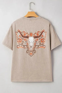 Mineral Wash Floral Steer Head Printed Back Western Fashion Tee - Update AvenueT-ShirtsTrendsi100100461637353100100461637353da8fbbae - f0a2 - 45b9 - aa71 - 4a7b336fd87a - Max - OriginDust Storm