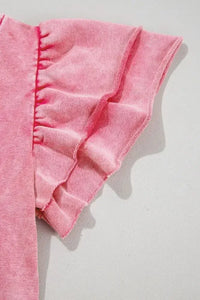 Mineral Wash Raw Edge Ruffle Mini Dress - Update AvenueEffortless Elegance: DressesTrendsi1001005469387681001005469387685d8a2f3e - c807 - 4322 - a284 - edcc5a54f43a - Max - OriginDusty Pink