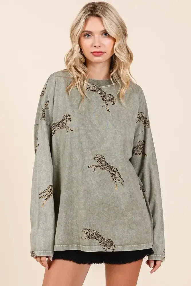 Mittoshop Mineral Wash Cheetah Print Long Sleeve Top - Update AvenueT-ShirtsTrendsi1001007516114891001007516114895aaf09a5fdbf4916bfd2ad6c0bac272b - Max - OriginSAGE