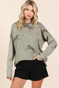 Mittoshop Mineral Wash Cheetah Print Long Sleeve Top - Update AvenueT-ShirtsTrendsi100100751611489100100751611489c26b8f6ac1cb4ff2a4191be08705f112 - Max - OriginSAGE