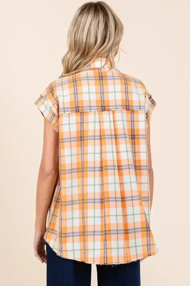 Mittoshop Mineral Wash Plaid Button Down Shirt - Update AvenueTrendsi1001005396816871001005396816871232dcab - 8ac9 - 448c - 8eac - 550c14f96def - MaxSherbet