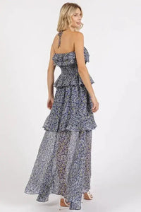 Mittoshop Ruffled Smocked Floral Halter Neck Maxi Dress - Update AvenueFestival VibesTrendsi1001004190111131001004190111132fc9f1c9 - 4887 - 4b03 - 865c - 9843784e425c - MaxDark Navy