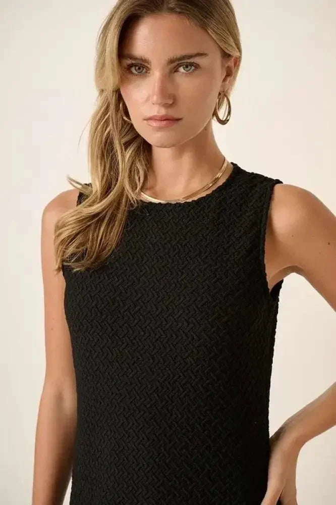 Mittoshop Side Slit Round Neck Sleeveless Dress - Update AvenueFestival VibesTrendsi10010070151149810010070151149836a682c4 - 3968 - 4412 - a605 - 4da7800e57c8 - MaxBlack