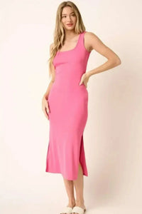 Mittoshop Side Slit Wide Strap Midi Tank Dress - Update AvenueVacation StyleTrendsi1001006061910451001006061910450b20235b - 133c - 44d9 - 8000 - 439e8525e1fc - MaxHot Pink
