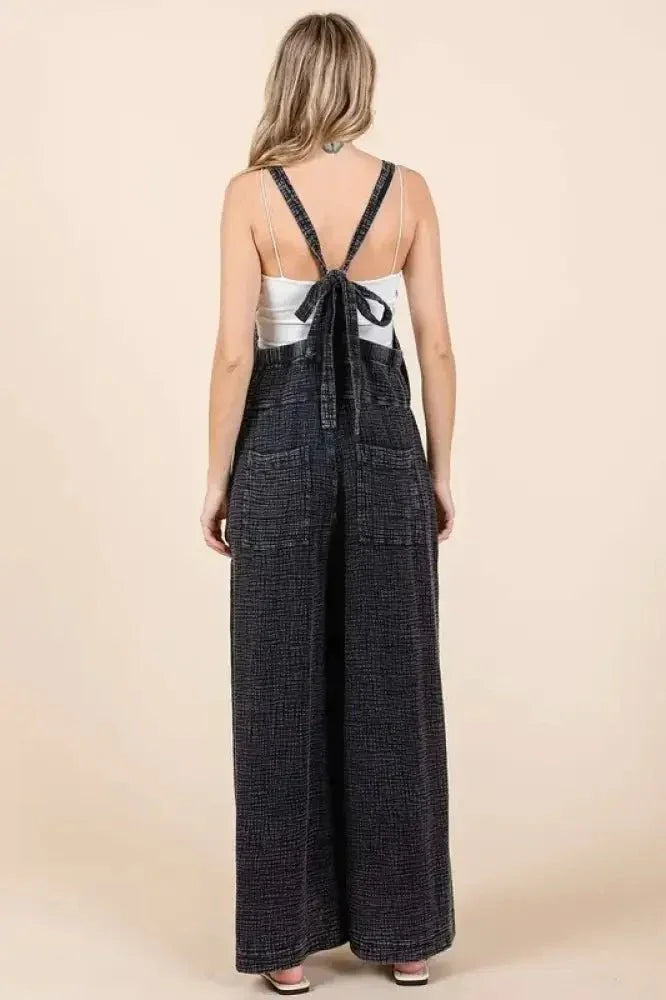 Mittoshop Textured Wide Leg Overalls - Update AvenueVacation StyleTrendsi1001009936316481001009936316482fa3b6c1 - a0fb - 4b1a - af28 - 4cec2e454454 - MaxWashed Black