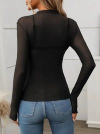 Mock Neck Long Sleeve Sheer Top - Update AvenueFestival VibesTrendsi1001000173656321001000173656321b96ec86 - f7ee - 4f5f - b625 - 58d5e9c52024 - MaxBlack