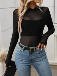 Mock Neck Long Sleeve Sheer Top - Update AvenueFestival VibesTrendsi1001000173656321001000173656329ea6ee39 - 7fa0 - 4549 - bad1 - 29bc77c6b875 - MaxBlack