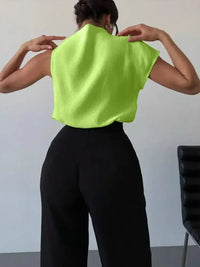 Mock Neck Solid Color Tank - Update AvenueTrendsi100100726164737100100726164737ef6c725a721a46698f46aee5455650d5 - Max - OriginLight Green