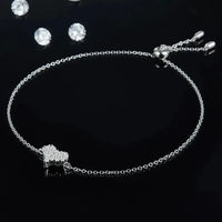 Moissanite 925 Sterling Silver Heart Bracelet - Update AvenueBraceletsTrendsi100500429021217100500429021217Moissanite 925 Sterling Silver Heart BraceletSilver
