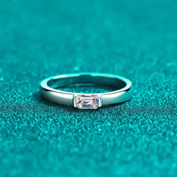 Moissanite 925 Sterling Silver Ring