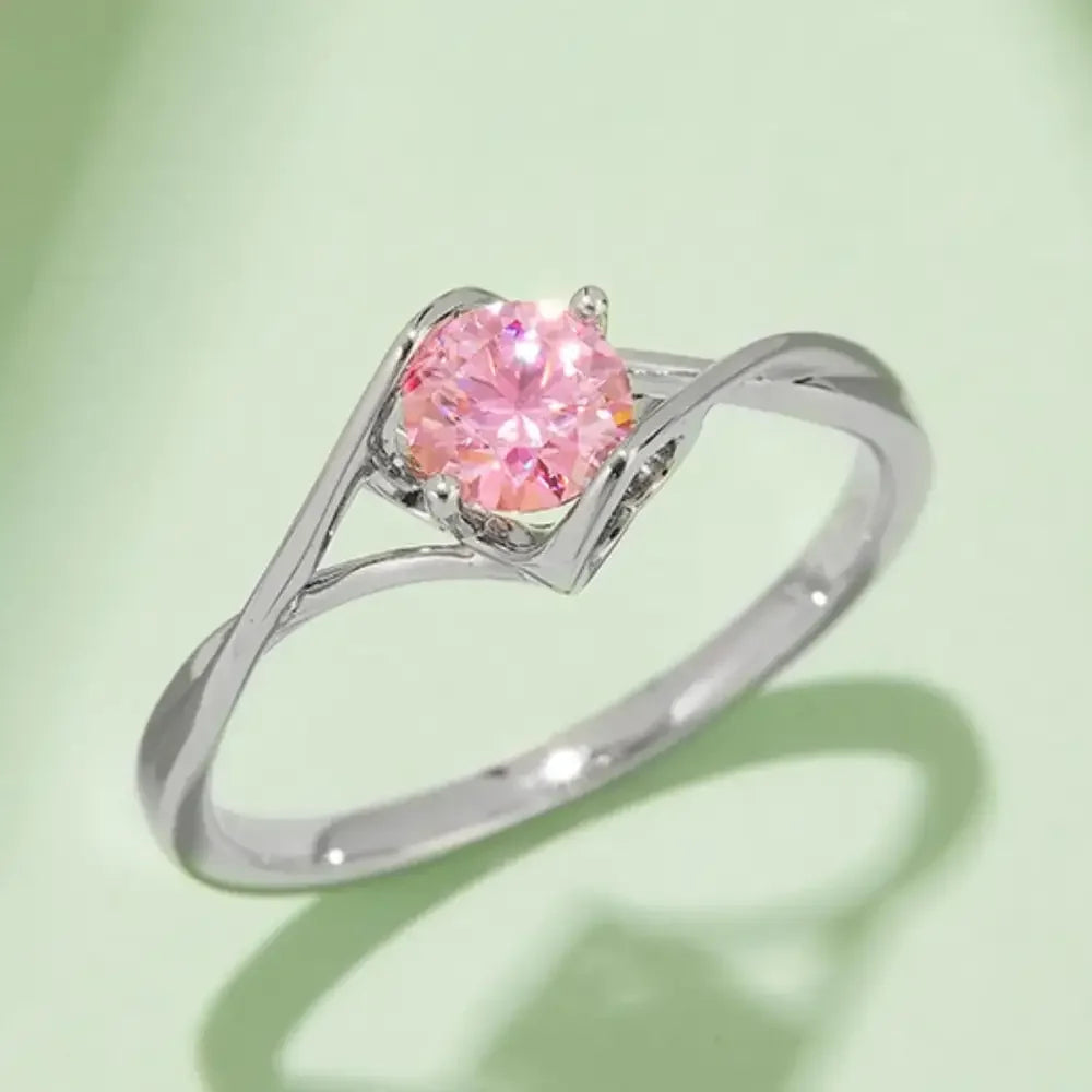 Moissanite 925 Sterling Silver Ring