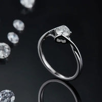 Moissanite 925 Sterling Silver Ring