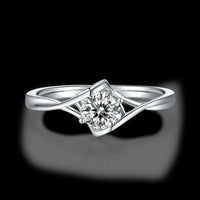 Moissanite 925 Sterling Silver Ring
