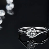 Moissanite 925 Sterling Silver Ring