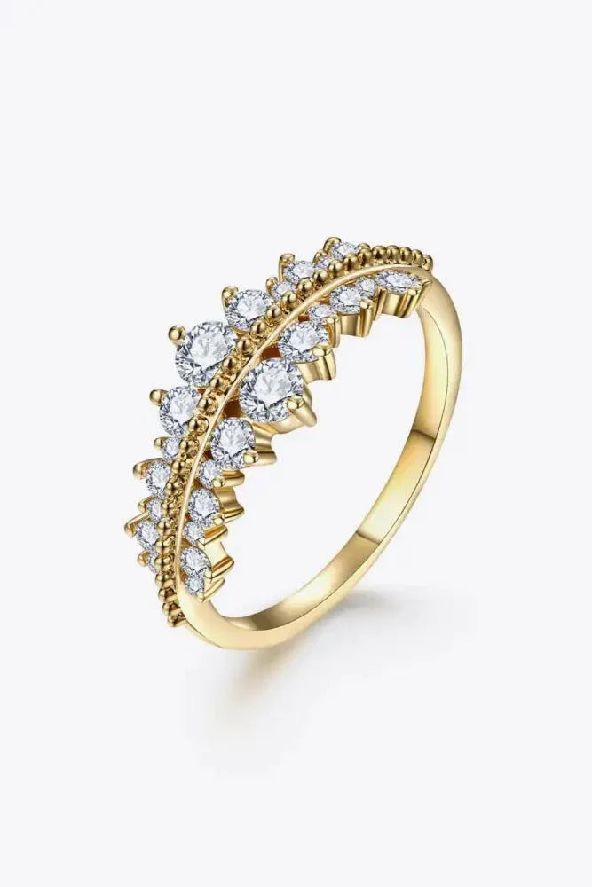 Moissanite 925 Sterling Silver Ring - Update AvenueRingTrendsi101300303420615101300303420615Moissanite 925 Sterling Silver RingGold