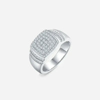 Moissanite 925 Sterling Silver Ring - Update AvenueRingTrendsi101300315317511101300315317511Moissanite 925 Sterling Silver RingSilver