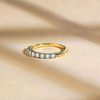 Moissanite 925 Sterling Silver Ring - Update AvenueRingTrendsi101300543345731101300543345731Moissanite 925 Sterling Silver RingGold