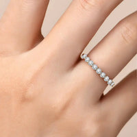 Moissanite 925 Sterling Silver Ring - Update AvenueRingTrendsi101300543345731101300543345731Moissanite 925 Sterling Silver RingGold
