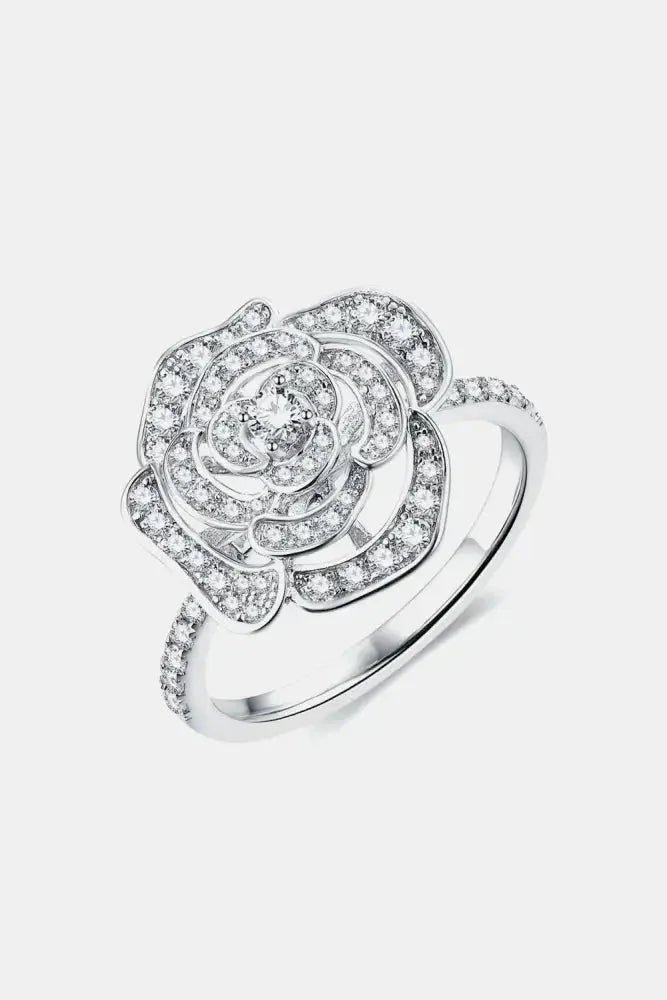 Moissanite Flower Shape Ring - Update AvenueRingTrendsi101300166319717101300166319717Moissanite Flower Shape RingGold
