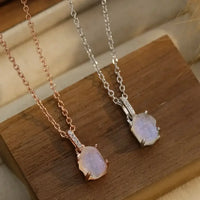Moonstone 925 Sterling Silver Necklace