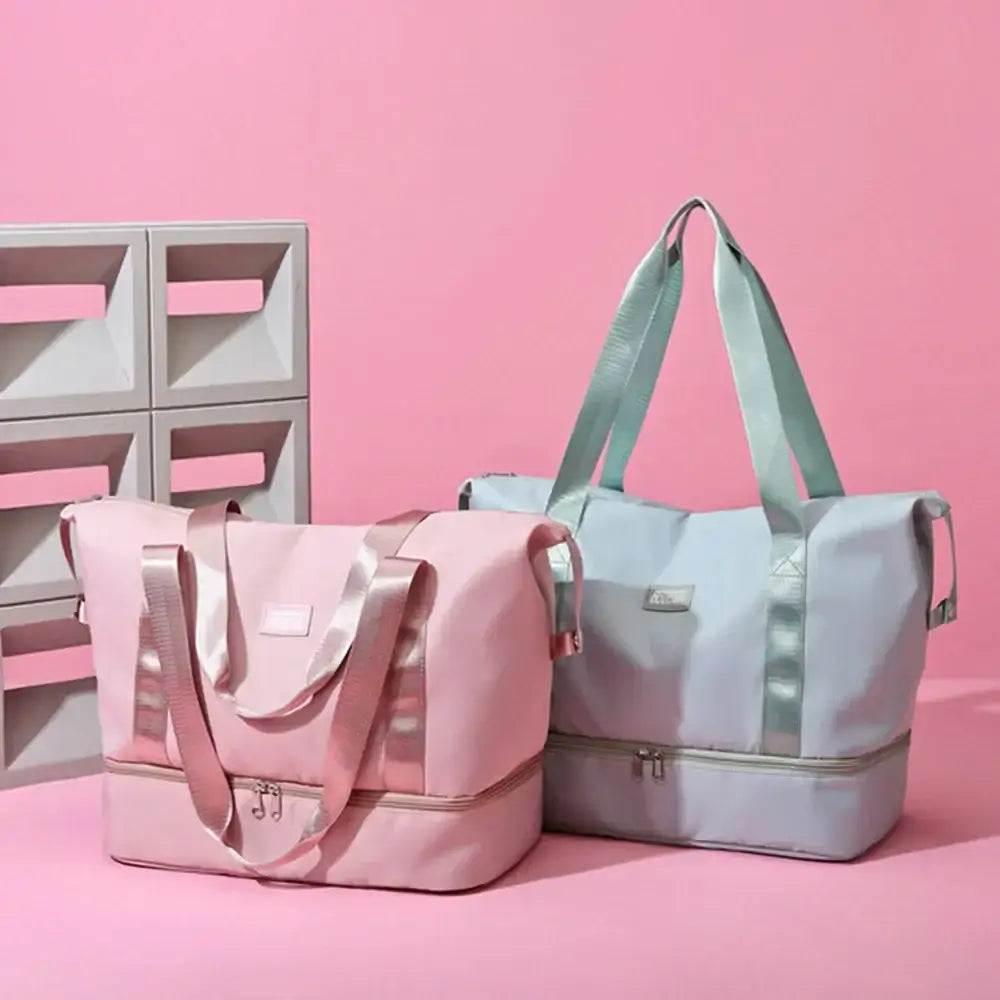 Multi Pocket Nylon Travel Bag
