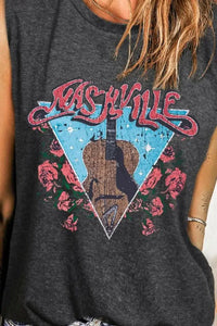 NASHVILLE Graphic Round Neck Tank - Update AvenueFestival VibesTrendsi1001010827521241001010827521248cd490d92f314e57a8daebd7ac7f6231 - MaxDark Gray