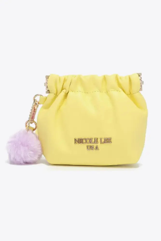 Nicole Lee USA Faux Leather Pouch