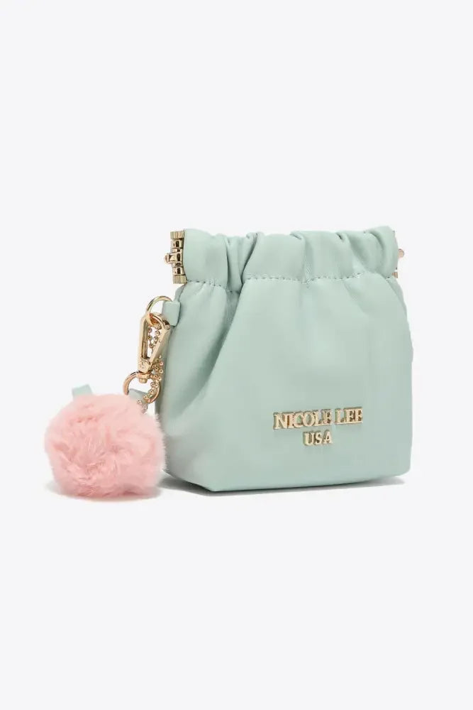 Nicole Lee USA Faux Leather Pouch