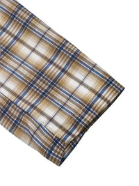 Number 87 Plaid Long Sleeve Blazer - Update AvenueTrendsi100100249254814100100249254814771a553de7384191abc02ddd5db43e84 - Max - OriginCoffee Brown