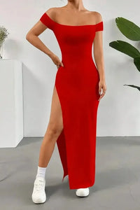 Off Shoulder Slit Maxi Dress - Update AvenueFestival VibesTrendsi100100661461062100100661461062f5570958 - 6625 - 4bc3 - 97f6 - 5fa008095caf - MaxDeep Red