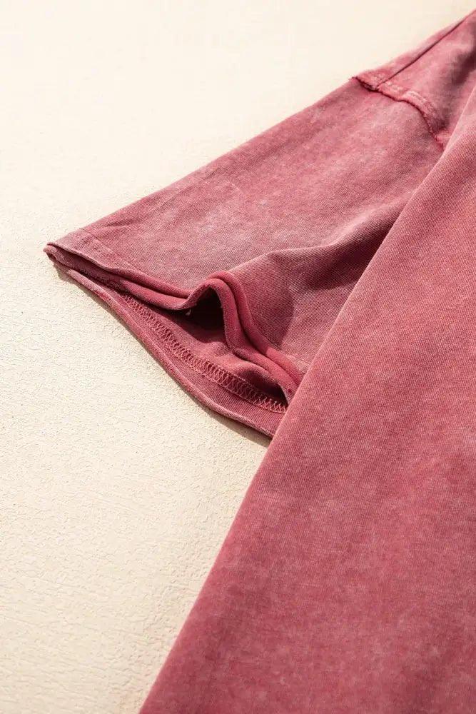One Shoulder Half Sleeve Oversized Tunic T Shirt - Update AvenueTrendsi10010094939727610010094939727638df2442 - 8eb0 - 40d6 - 8277 - f5b4b338ee77 - Max - OriginDusty Pink