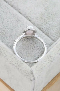 Opal 925 Sterling Silver Halo Ring - Update AvenueRingTrendsi100100064723471100100064723471Opal 925 Sterling Silver Halo RingSilver