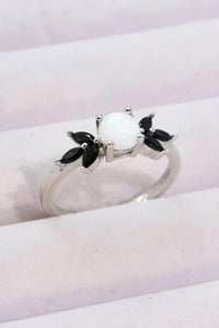 Opal and Zircon Contrast Ring - Update AvenueRingTrendsi100100738119949100100738119949Opal and Zircon Contrast RingOpal