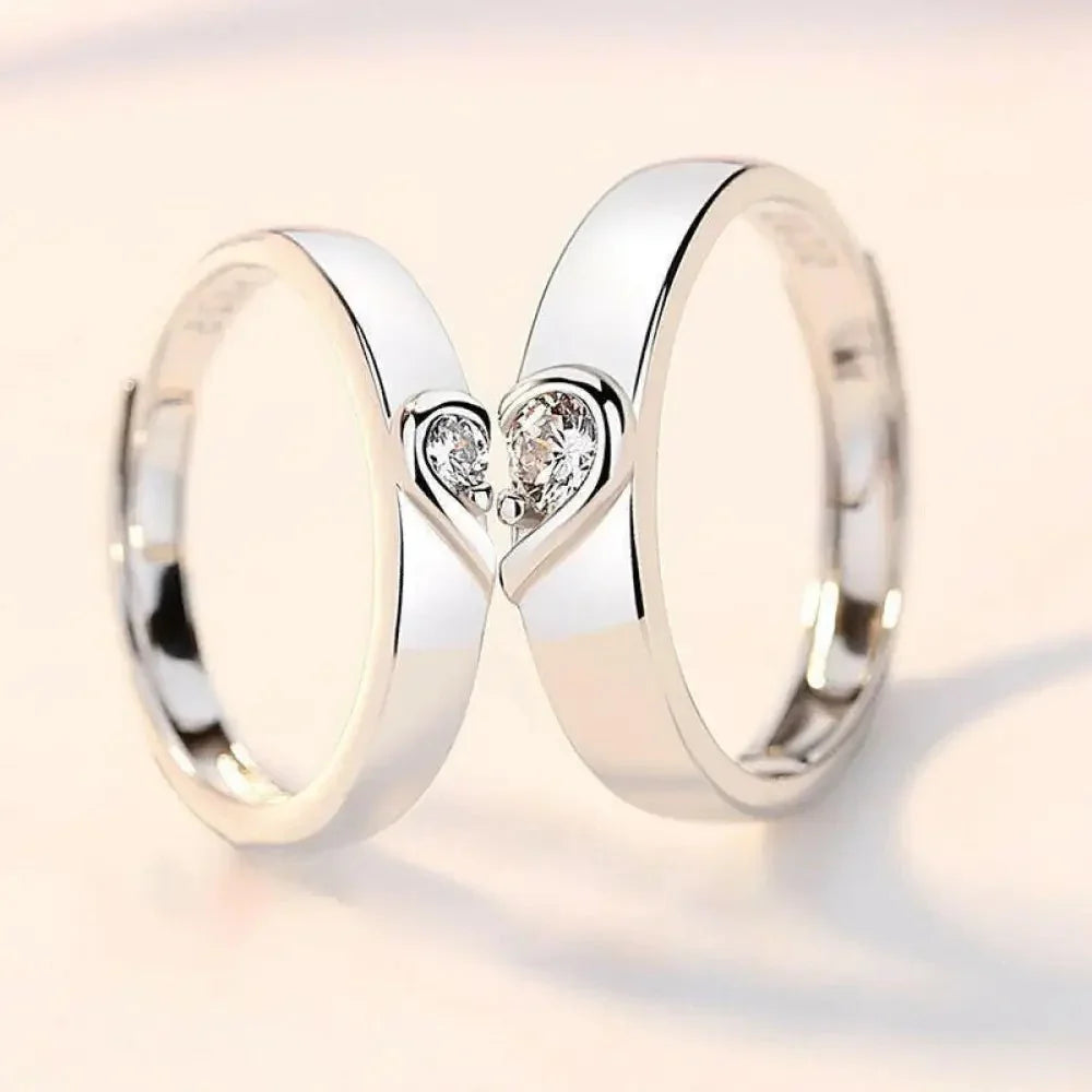 Open couple ring heart - to - heart men and women live mouth pair ring Korean jewelry ring explosion jewelry ODSI - Update AvenueUpdate Avenues211627263684001Open couple ring heart - to - heart men and women live mouth pair ring Korean jewelry ring explosion jewelry ODSI - Update Avenuesmale