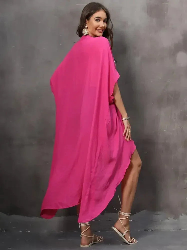 Open Front Half Sleeve Cover Up - Update AvenueTrendsi1001009056612801001009056612802ec37a18 - 6461 - 4372 - a062 - f501254a0f7a - MaxHot Pink