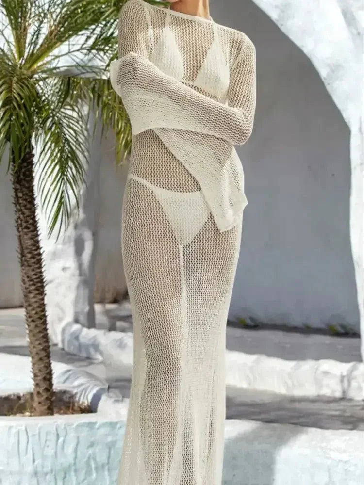 Openwork Backless Flare Sleeve Cover - Up Dress - Update AvenueFestival VibesTrendsi10010064464147010010064464147091bb9841 - e058 - 47c6 - 9e54 - 4ffeef8335a5 - MaxWhite