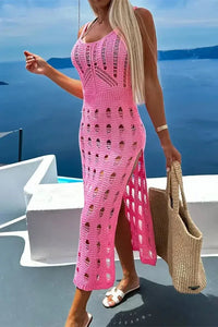 Openwork Slit Scoop Neck Sleeveless Cover Up - Update AvenueTrendsi100100314972385100100314972385549e7298 - 60fc - 47f5 - bf31 - 97e688f99bb6 - MaxPink