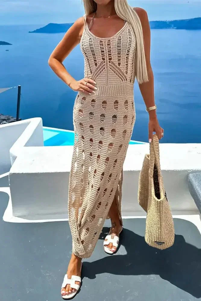 Openwork Slit Scoop Neck Sleeveless Cover Up - Update AvenueTrendsi100100314975273100100314975273acc918b8 - 6af6 - 4bdf - 8324 - 1c3fee94083e - MaxTan