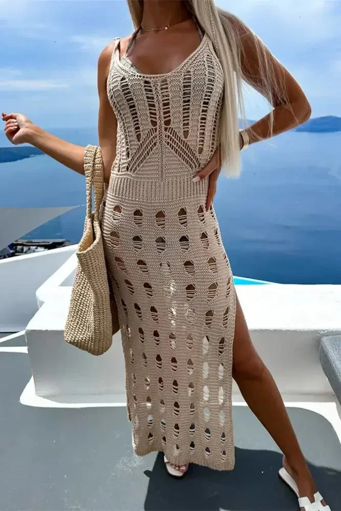 Openwork Slit Scoop Neck Sleeveless Cover Up - Update AvenueTrendsi100100314975273100100314975273210c0719 - 9a2f - 463e - 8fc6 - cfe657cb1540 - MaxTan
