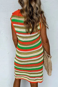 Openwork Stripe Sleeveless Sweater Dress - Update AvenueBoho VibesTrendsi100100936977115100100936977115e7071fcd - 70e1 - 4a9d - b7fd - d96597f09906 - MaxStripe