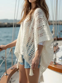 Openwork Tassel Open Front Knit Cover Up - Update AvenueBoho VibesTrendsi100100439302109100100439302109625e31d1 - 3d0c - 48fc - 8996 - 30ab7bb6bc7c - Max - OriginCream